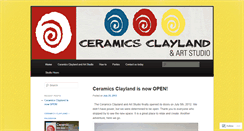 Desktop Screenshot of ceramicsclayland.com